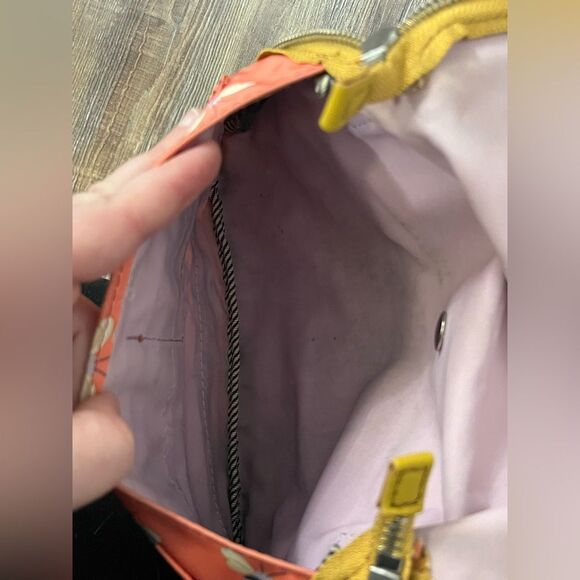 Fossil Cottagecore Bumblebee Print Nylon Crossbody Bag - Picture 9 of 11